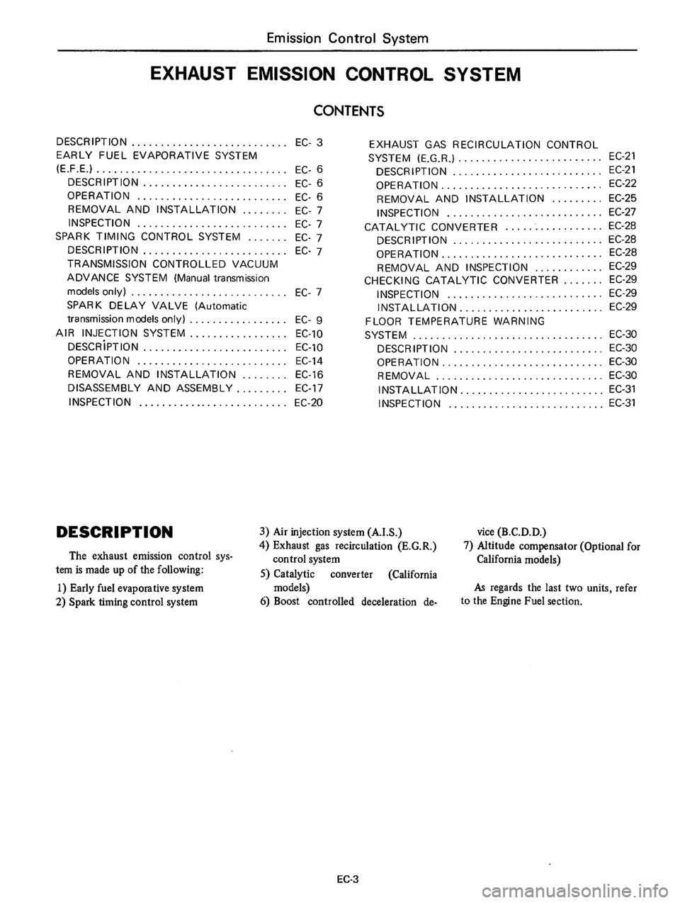 DATSUN 710 1976 Service Manual DATSUN 710 1976 Service Manual