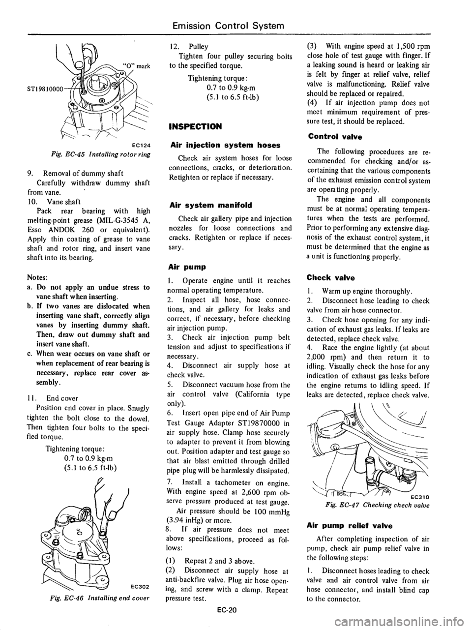 DATSUN 710 1976 Service Manual DATSUN 710 1976 Service Manual
