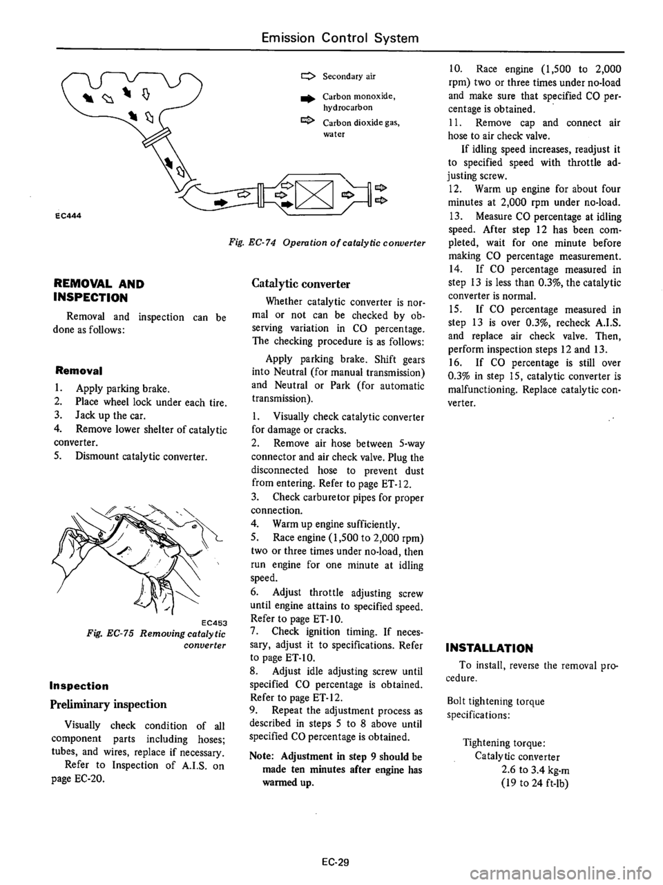 DATSUN 710 1976  Service Manual 