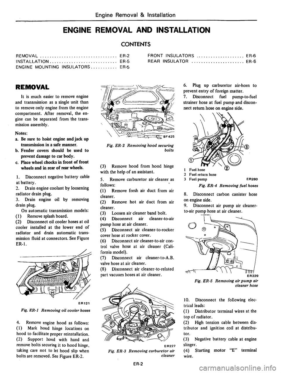 DATSUN 710 1976 Service Manual DATSUN 710 1976 Service Manual