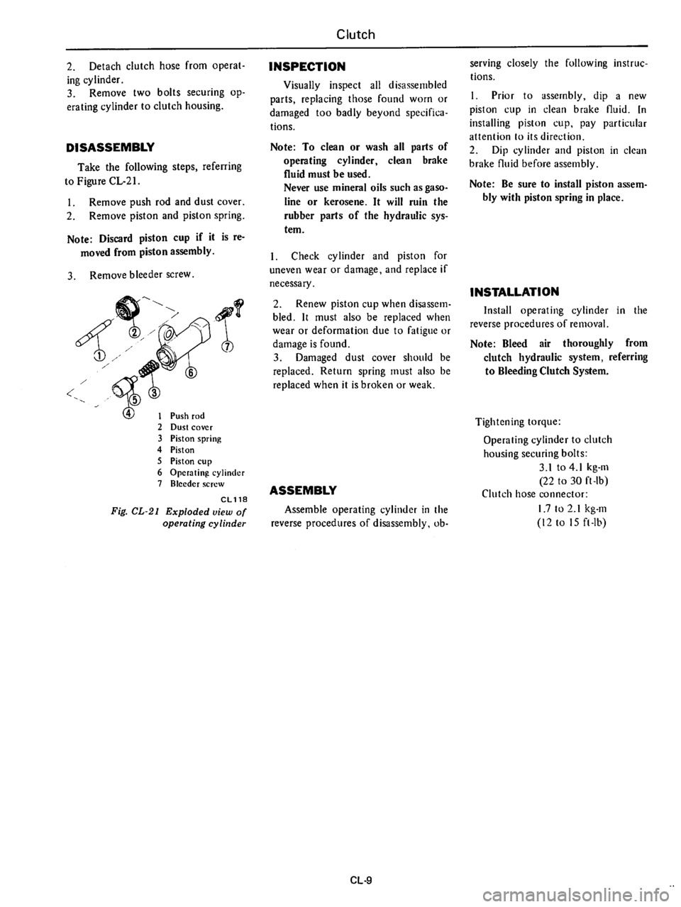 DATSUN 710 1976 Service Manual DATSUN 710 1976 Service Manual