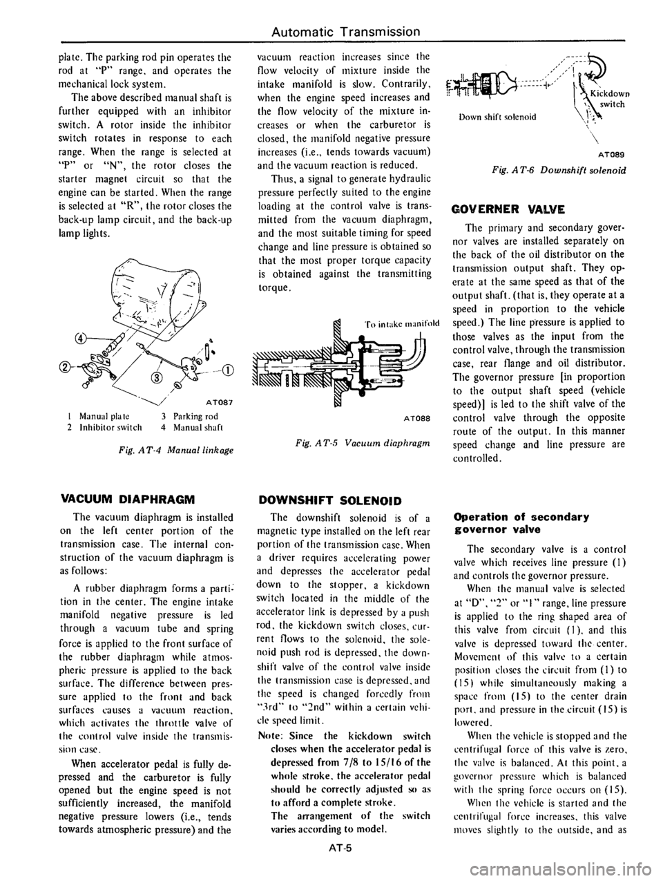 DATSUN 710 1976 Service Manual DATSUN 710 1976 Service Manual