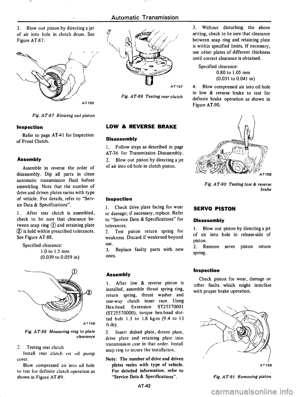 DATSUN 710 1976 Service Manual DATSUN 710 1976 Service Manual