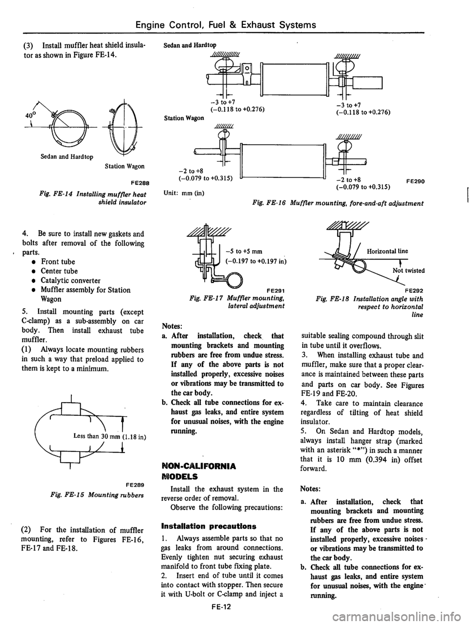DATSUN 710 1976  Service Manual 