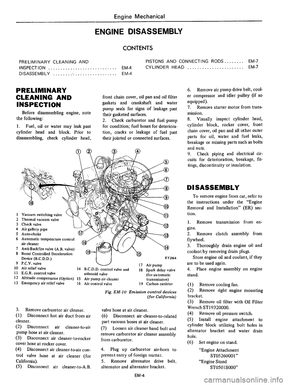 DATSUN 710 1976 Workshop Manual DATSUN 710 1976 Workshop Manual