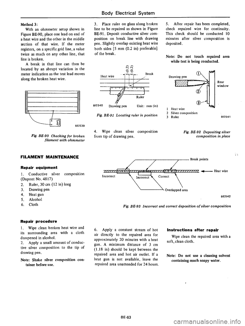 DATSUN 710 1976  Service Manual 