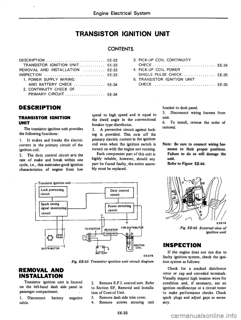 DATSUN 810 1977 Service Manual DATSUN 810 1977 Service Manual
