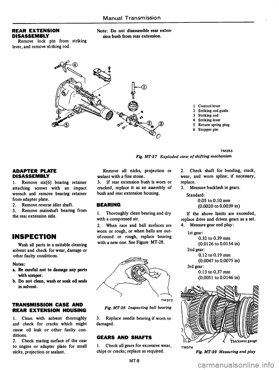 DATSUN 810 1977  Service Manual 