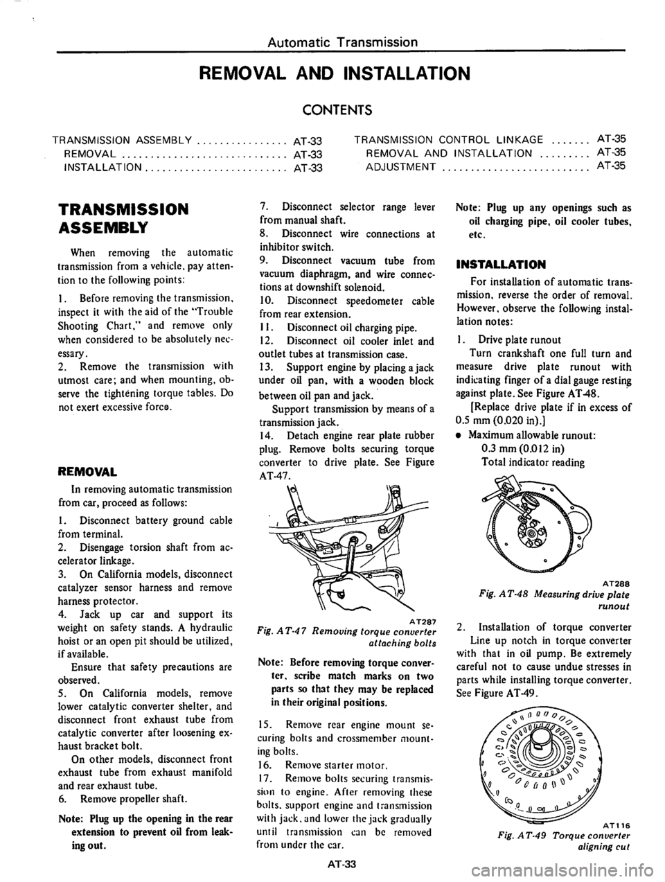 DATSUN 810 1977  Service Manual 