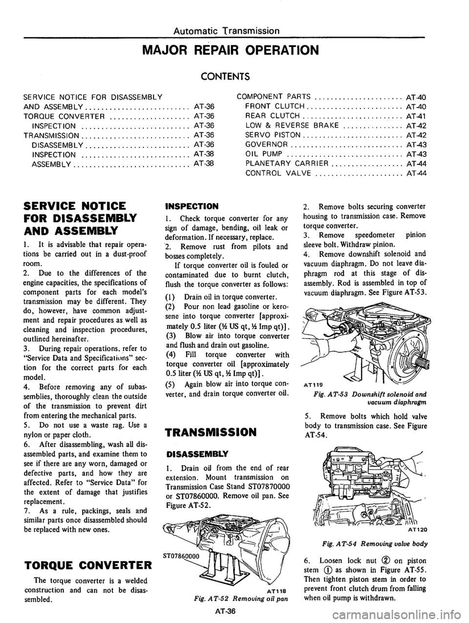 DATSUN 810 1977  Service Manual 