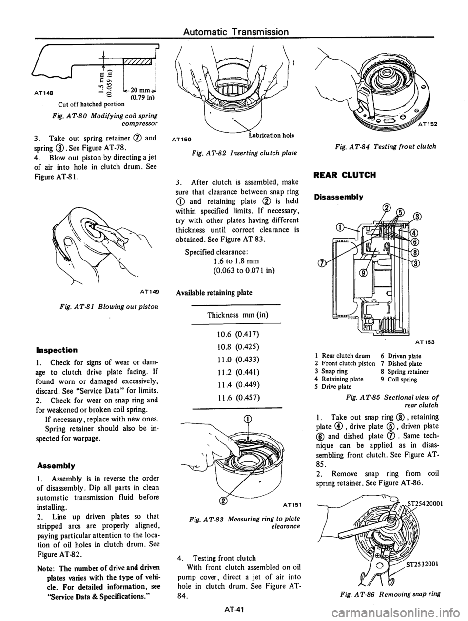 DATSUN 810 1977 Service Manual DATSUN 810 1977 Service Manual