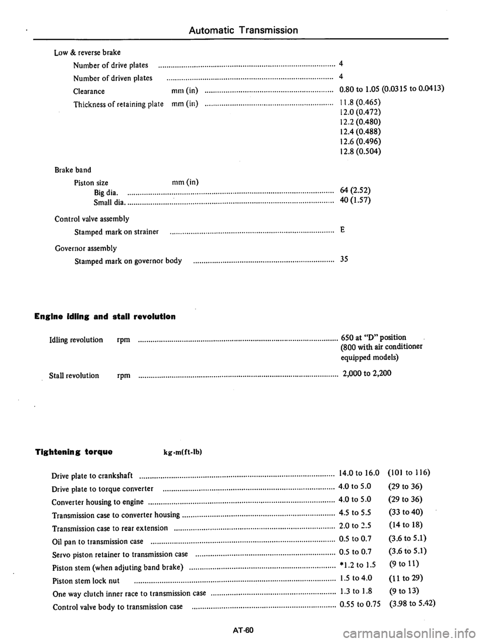 DATSUN 810 1977  Service Manual 