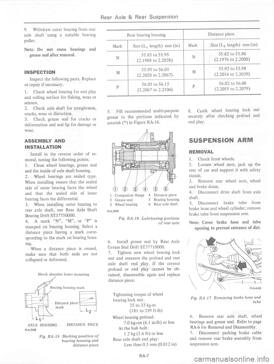 DATSUN 810 1977  Service Manual 