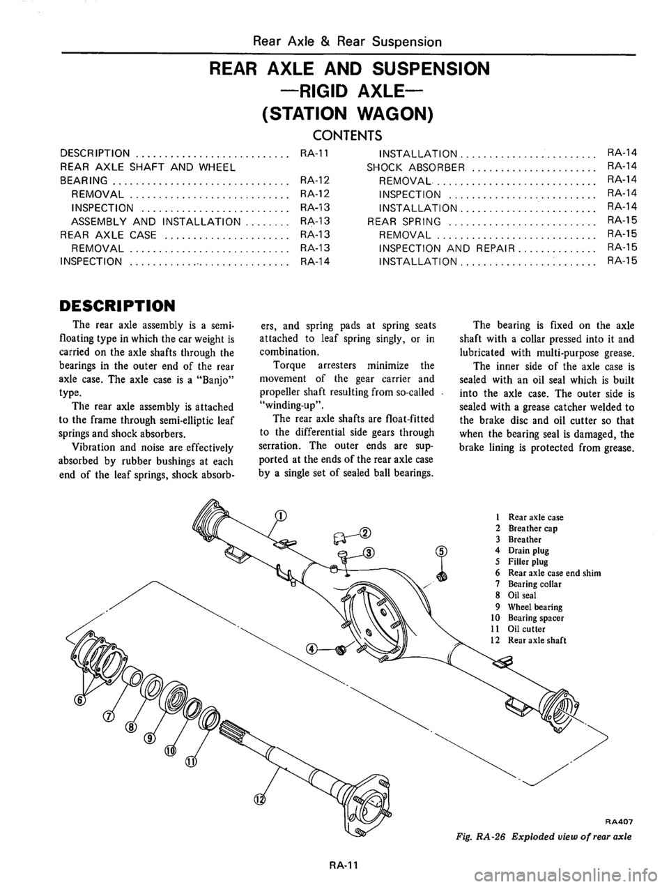 DATSUN 810 1977  Service Manual 