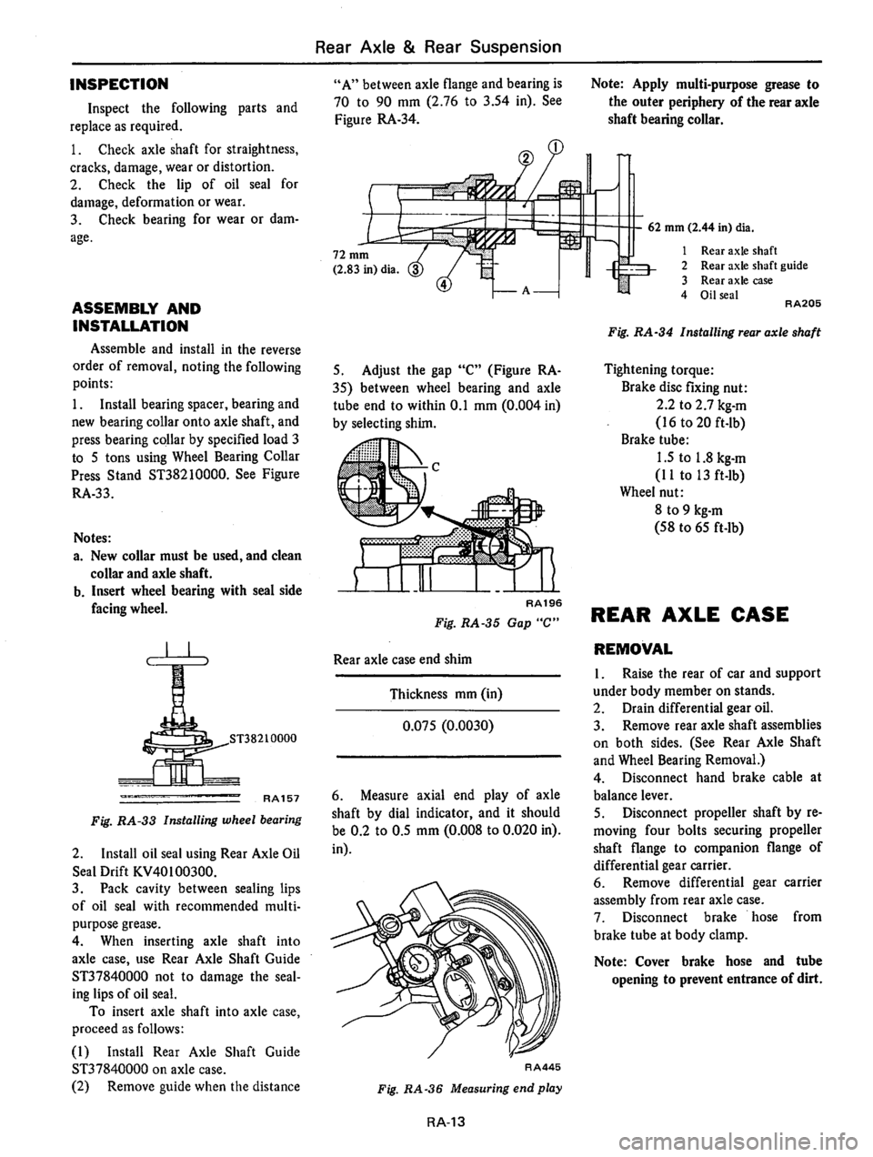DATSUN 810 1977  Service Manual 