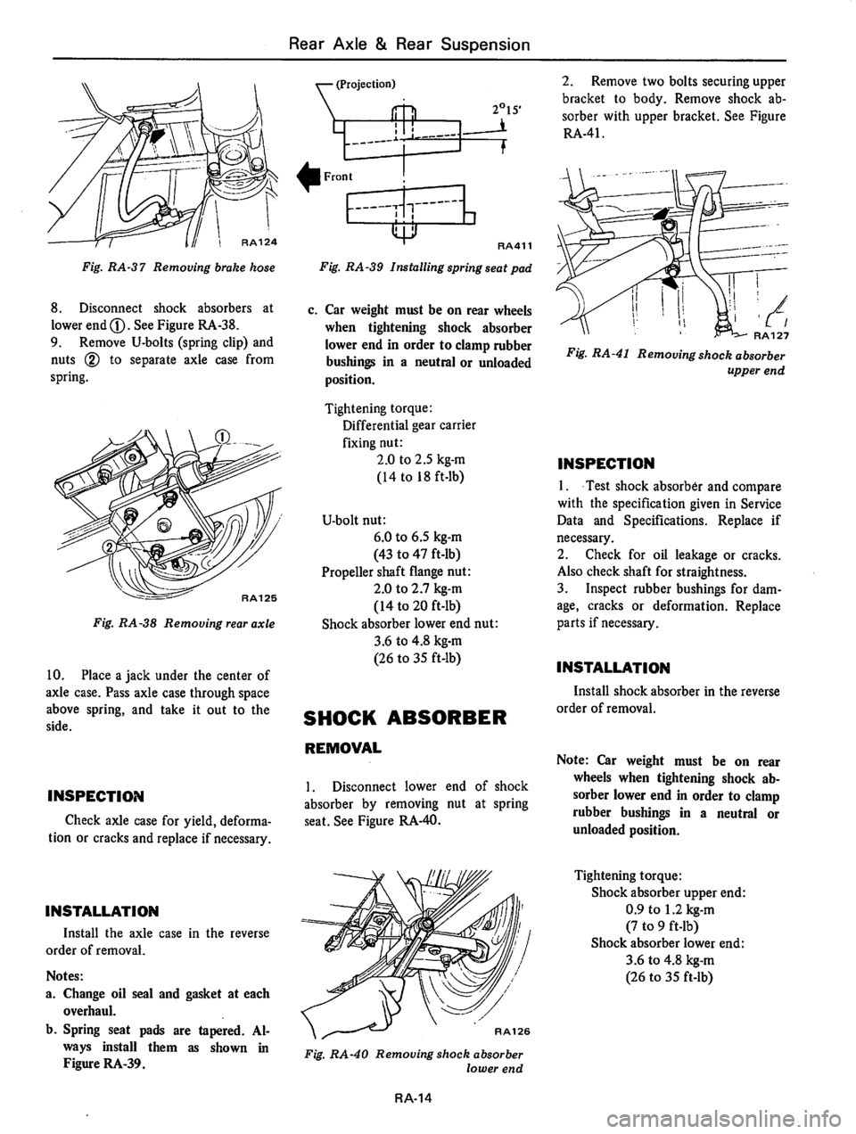 DATSUN 810 1977  Service Manual 