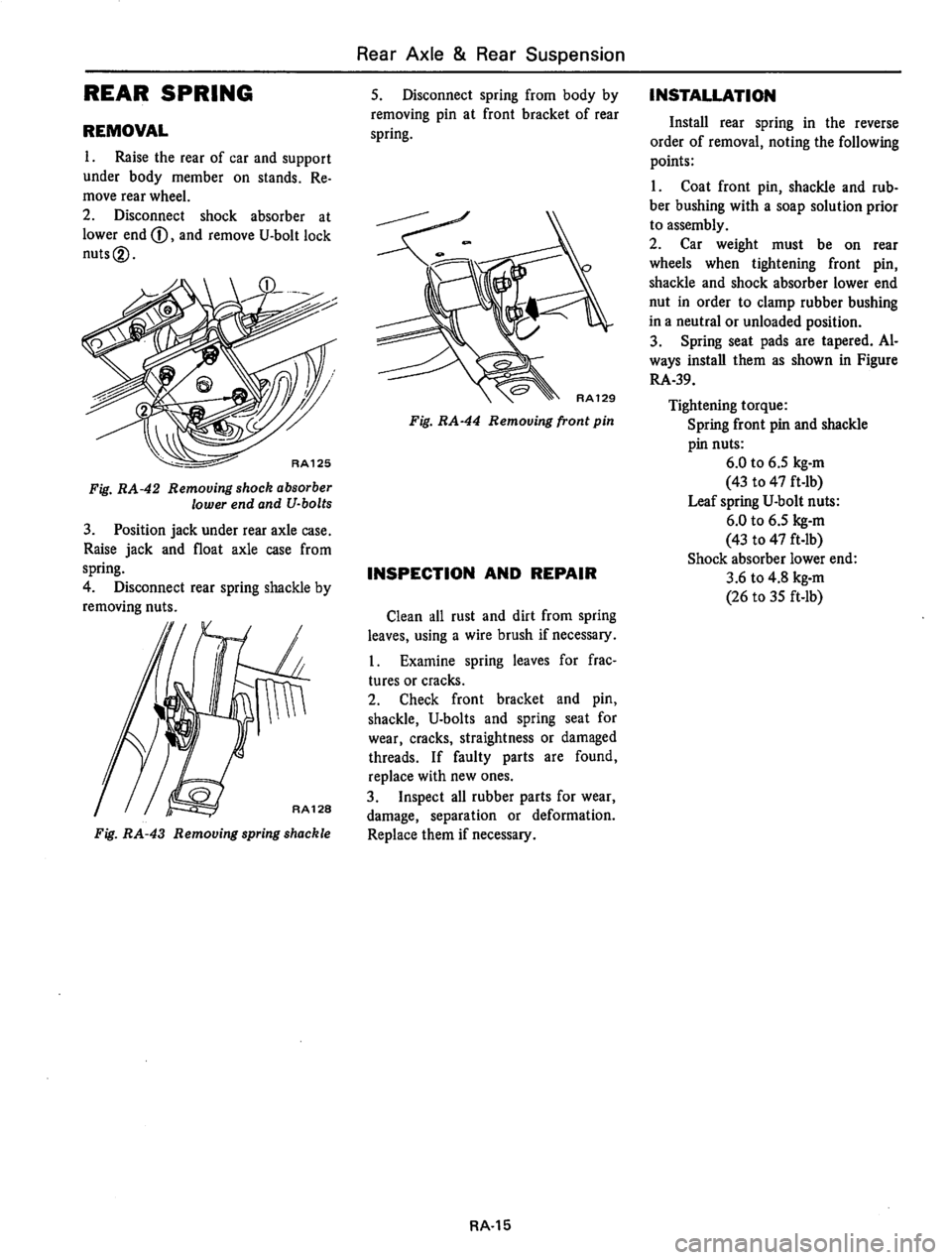 DATSUN 810 1977  Service Manual 