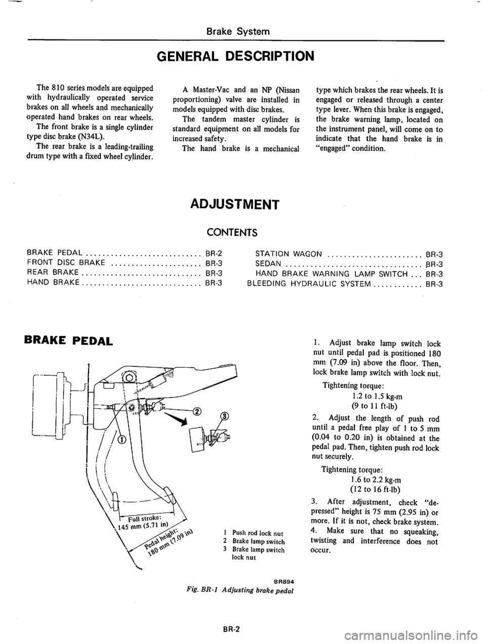 DATSUN 810 1977  Service Manual 