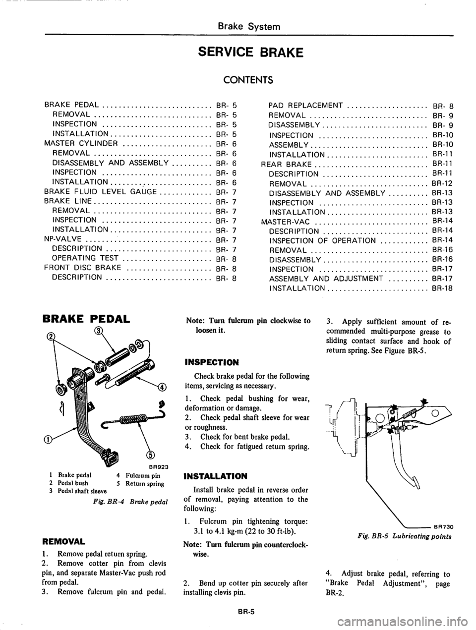 DATSUN 810 1977  Service Manual 