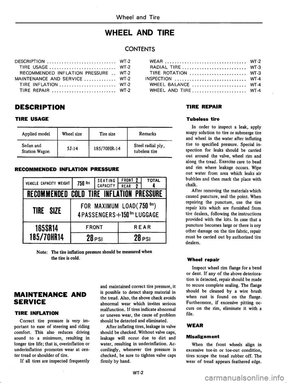 DATSUN 810 1977  Service Manual 