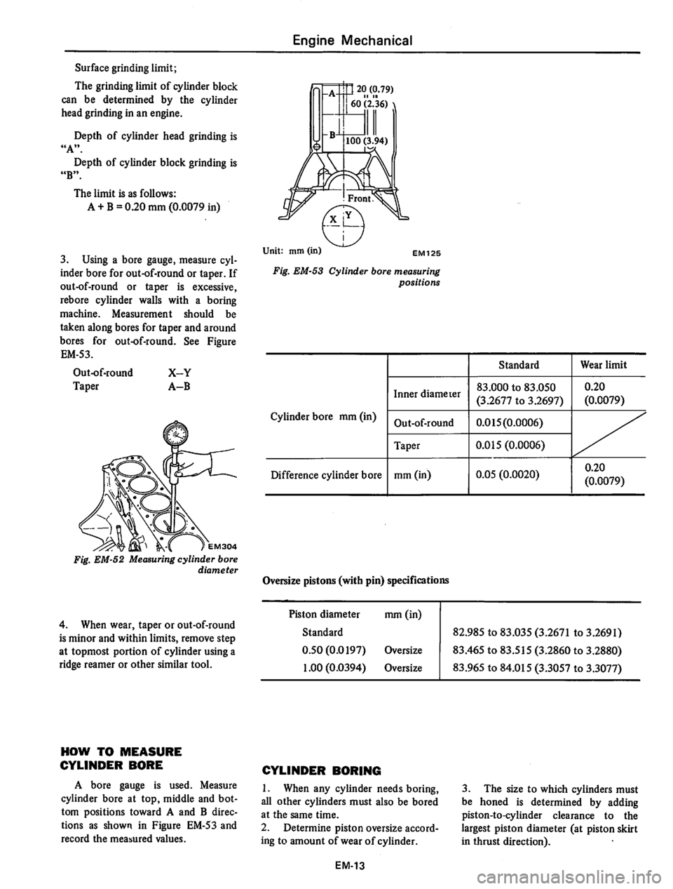 DATSUN 810 1977 Workshop Manual 