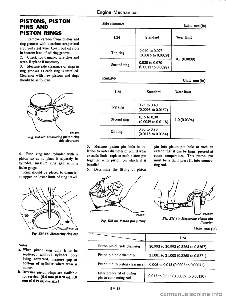 DATSUN 810 1977 Workshop Manual 