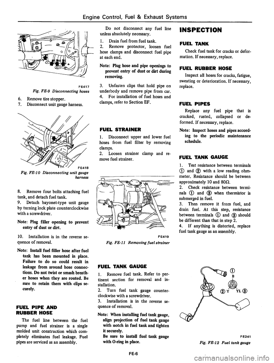 DATSUN 810 1977  Service Manual 
