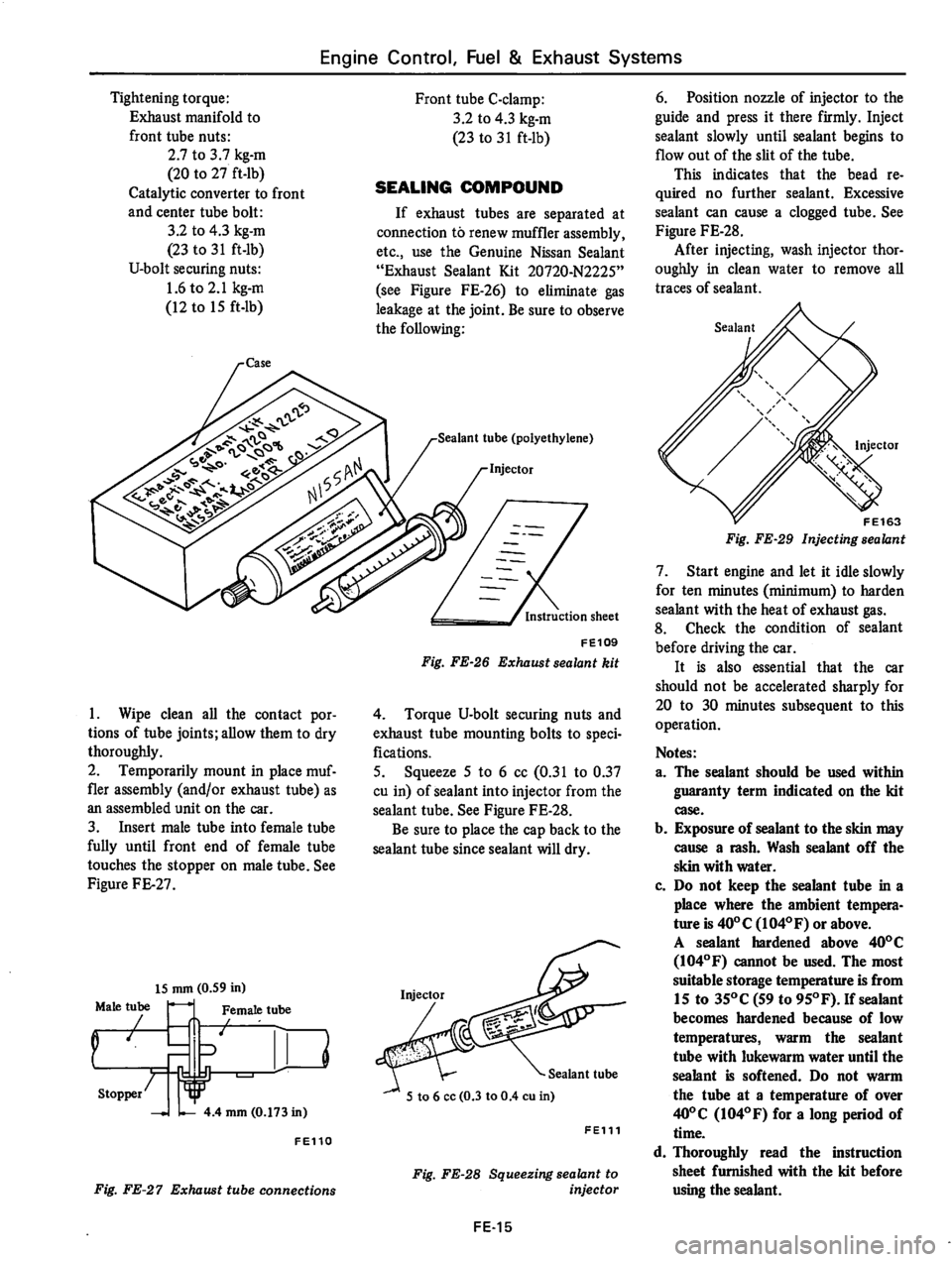 DATSUN 810 1977  Service Manual 