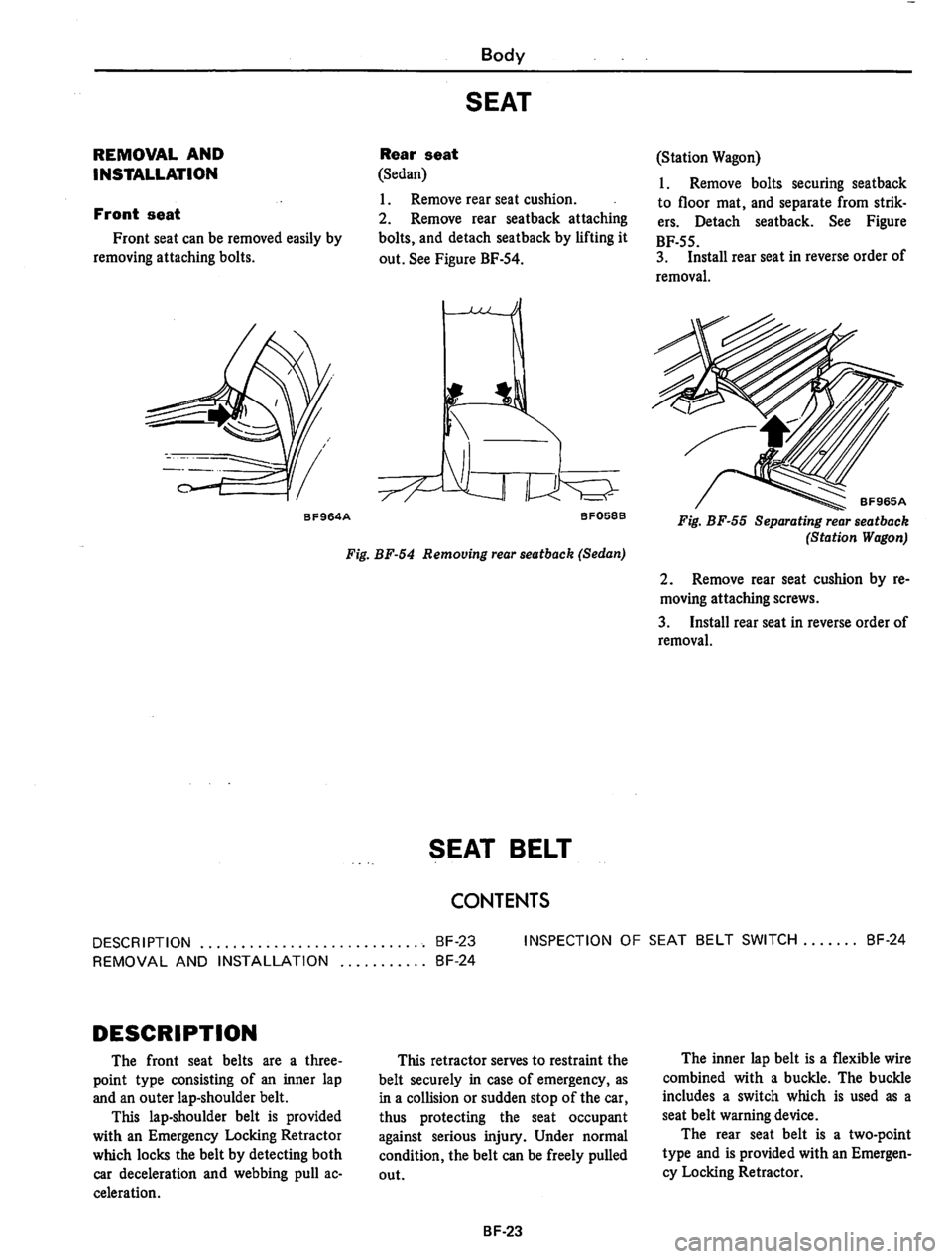 DATSUN 810 1977 Service Manual DATSUN 810 1977 Service Manual