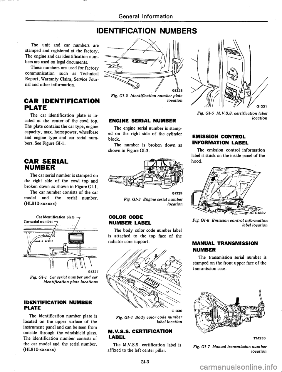 DATSUN 810 1977  Service Manual 