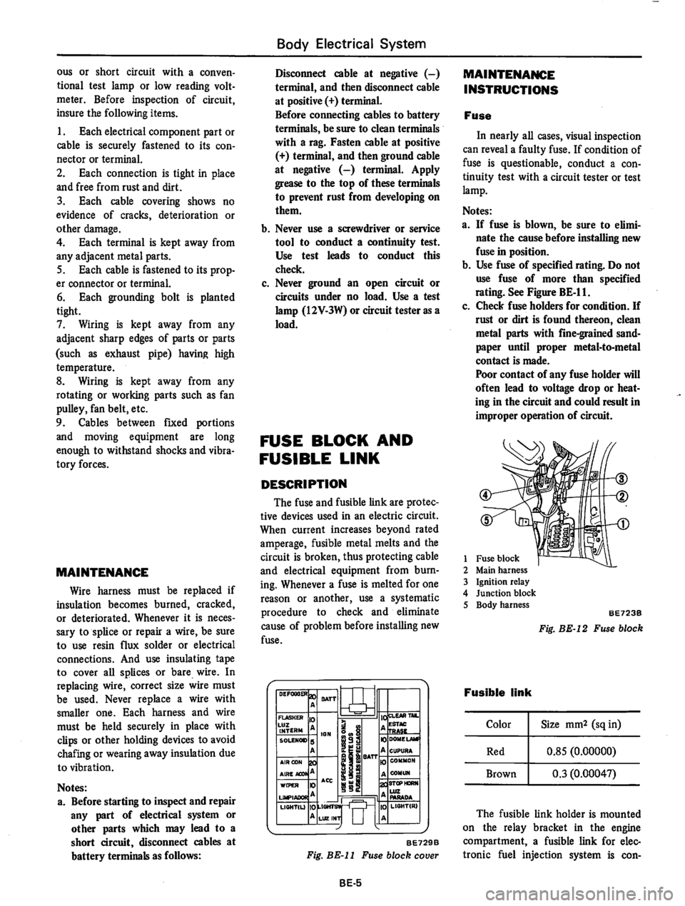 DATSUN 810 1977  Service Manual 