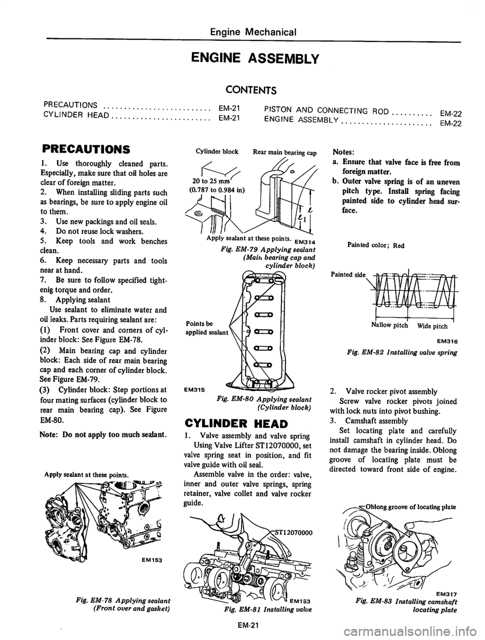DATSUN 810 1977 Workshop Manual 