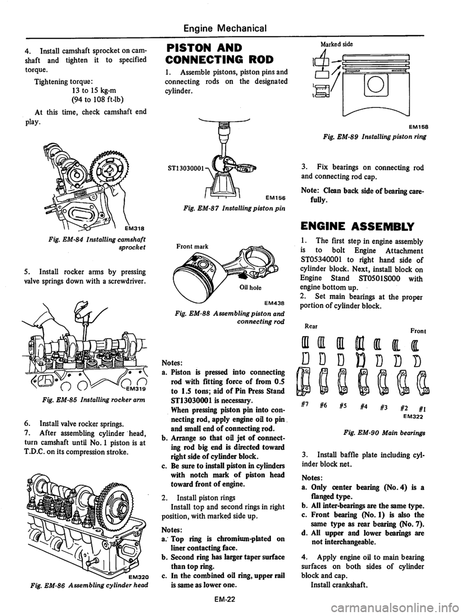 DATSUN 810 1977 Workshop Manual 