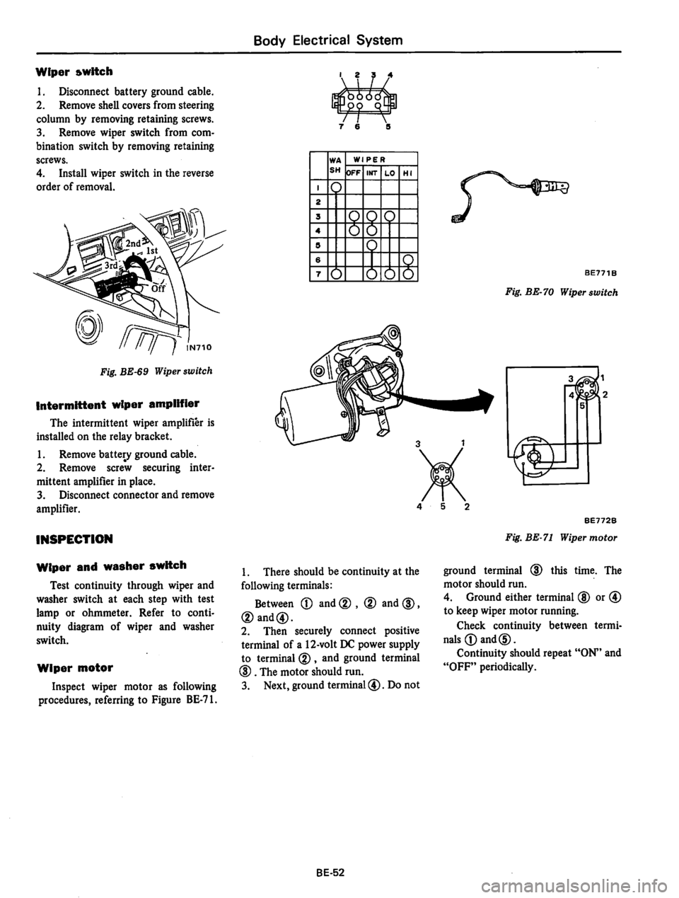DATSUN 810 1977 Service Manual DATSUN 810 1977 Service Manual