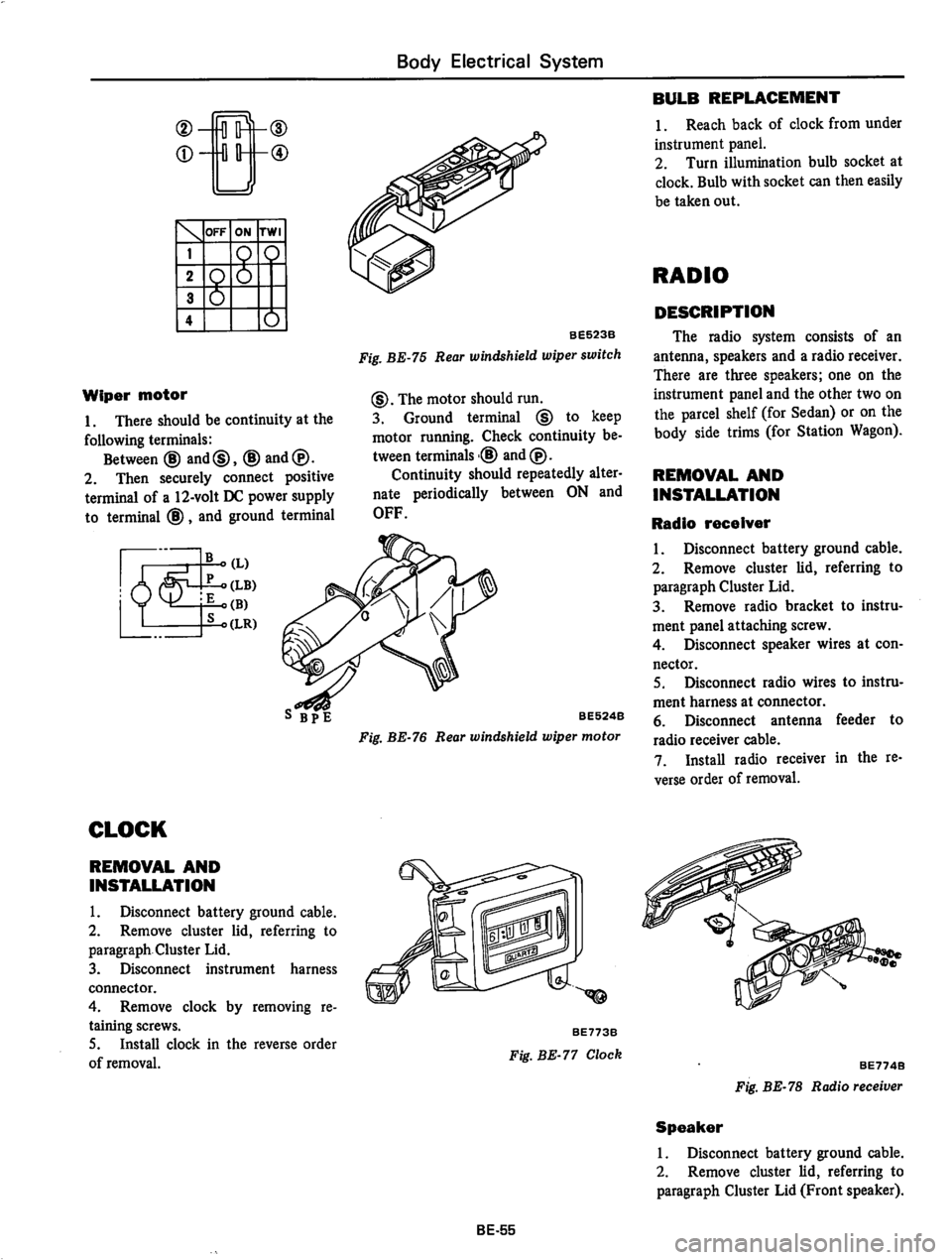 DATSUN 810 1977 Service Manual DATSUN 810 1977 Service Manual