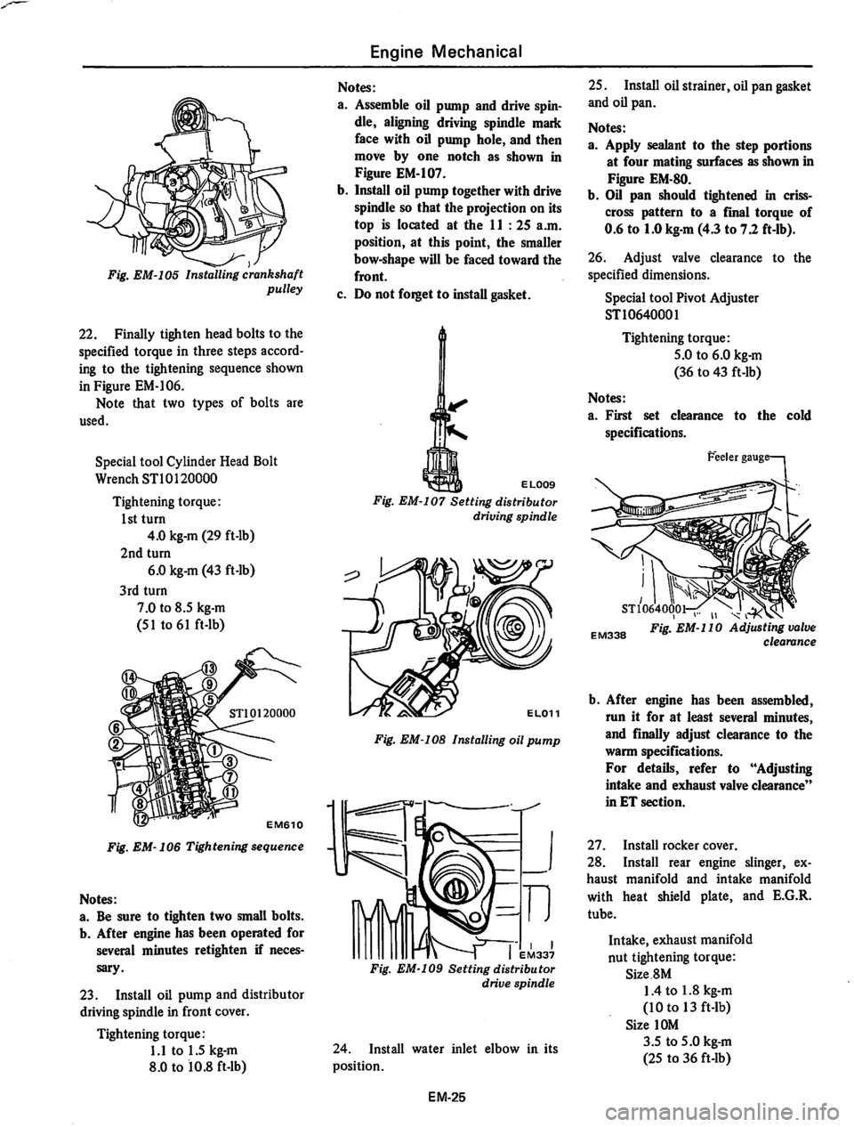 DATSUN 810 1977 Workshop Manual 