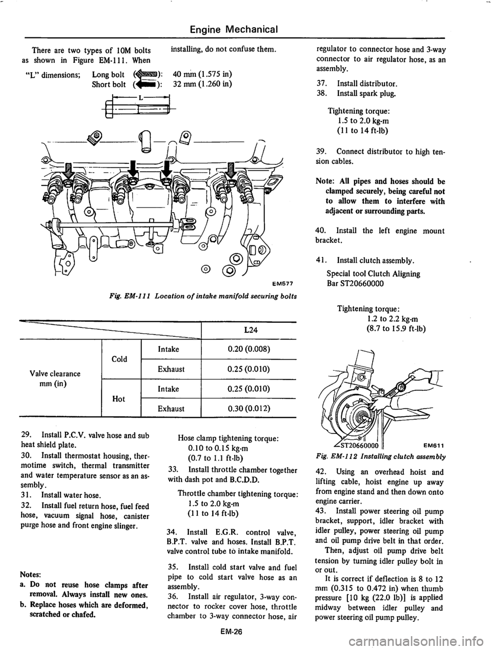 DATSUN 810 1977 Workshop Manual 