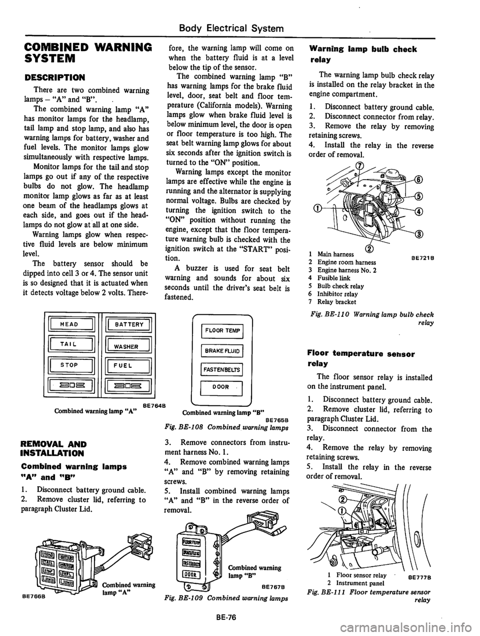 DATSUN 810 1977  Service Manual 