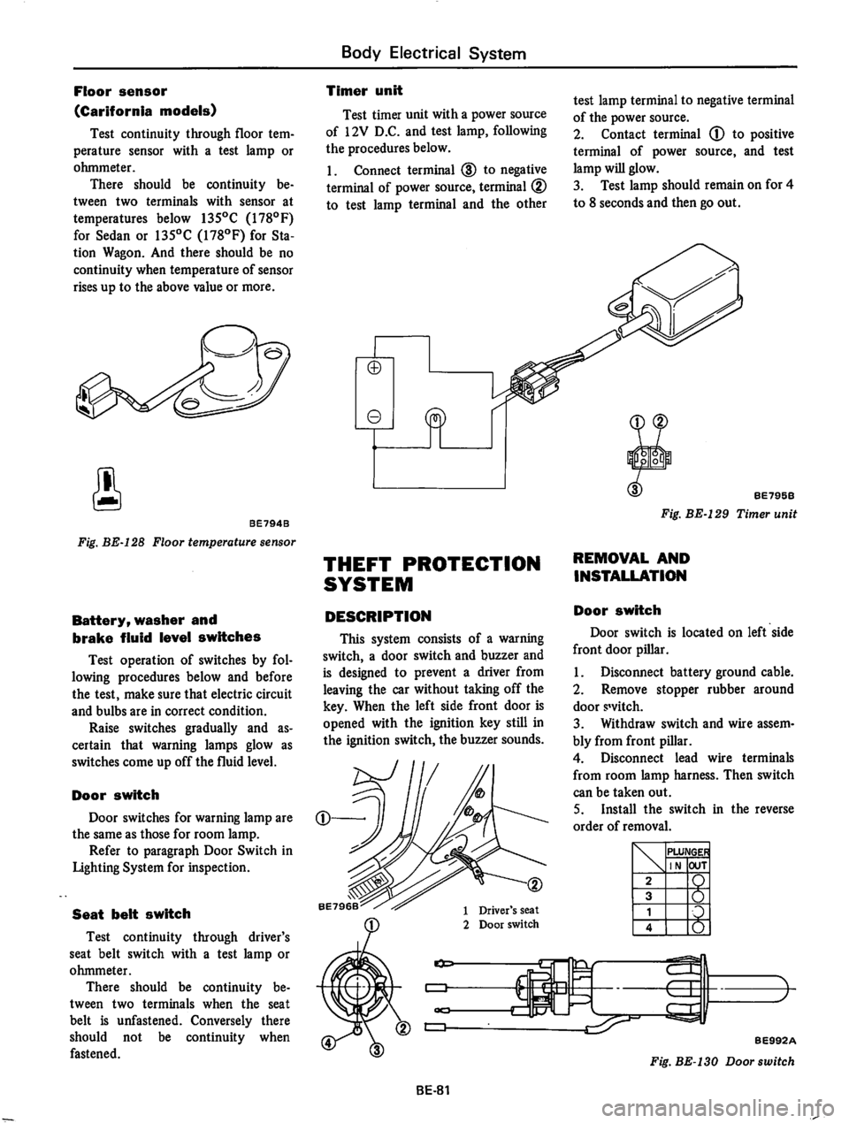 DATSUN 810 1977  Service Manual 
