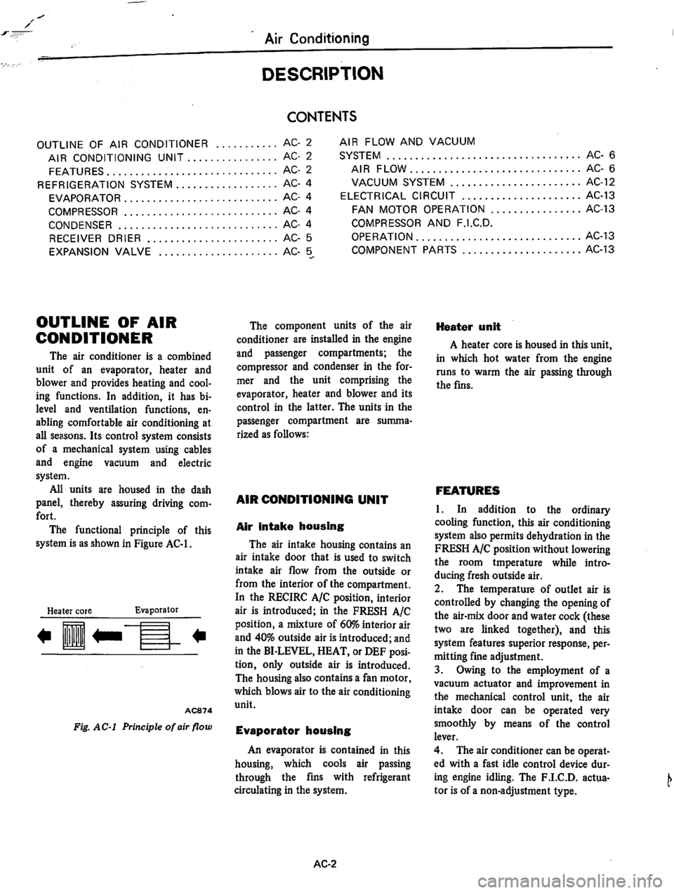 DATSUN 810 1977 Service Manual DATSUN 810 1977 Service Manual