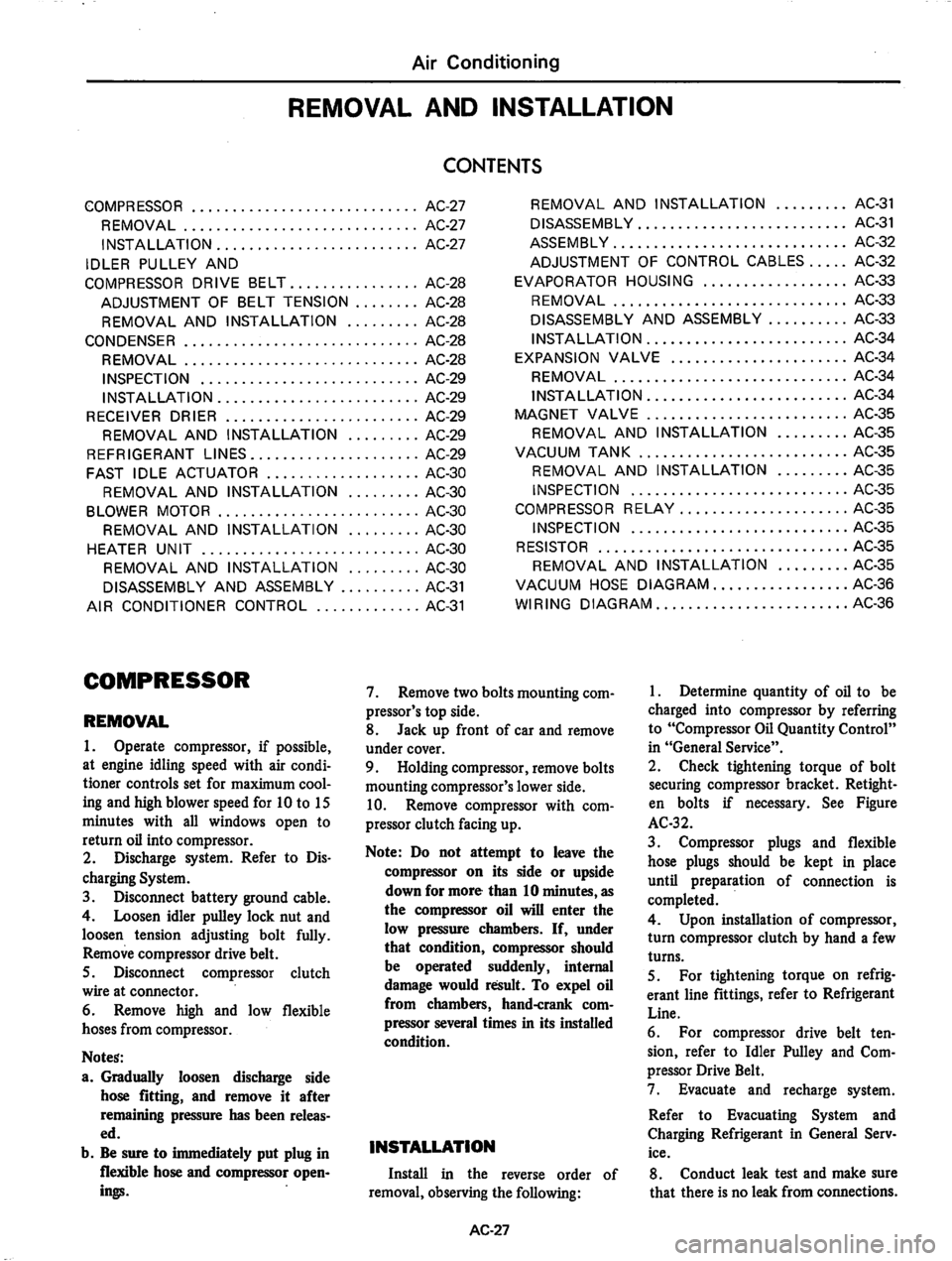 DATSUN 810 1977  Service Manual 