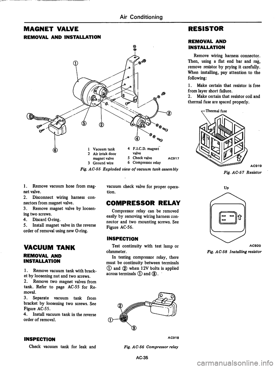 DATSUN 810 1977 Service Manual DATSUN 810 1977 Service Manual