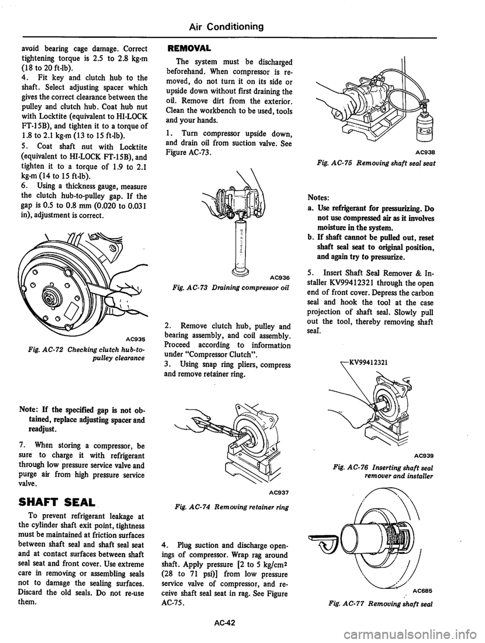 DATSUN 810 1977  Service Manual 