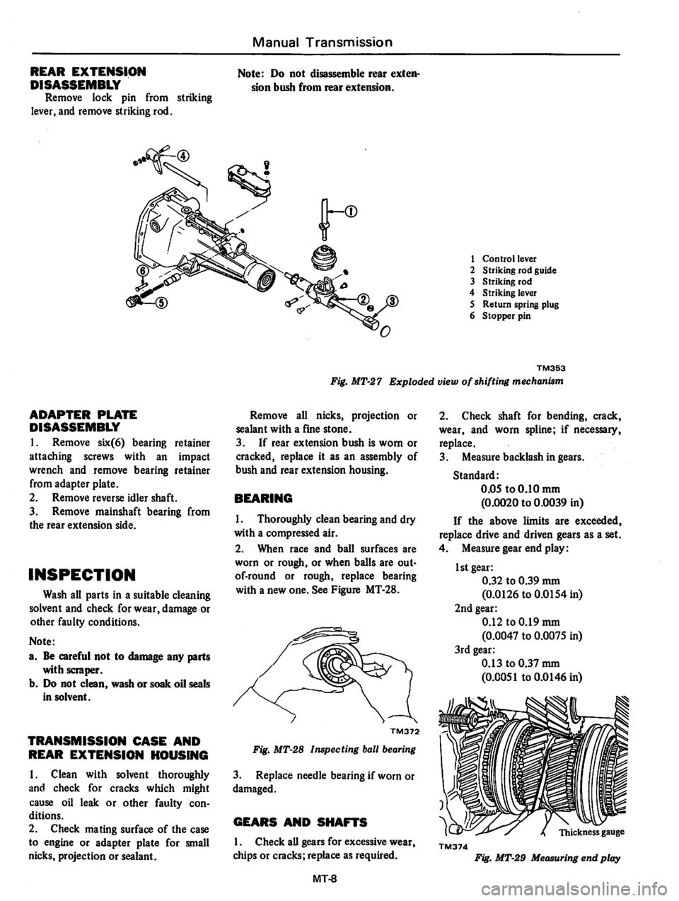 DATSUN 810 1978 Service Manual DATSUN 810 1978 Service Manual