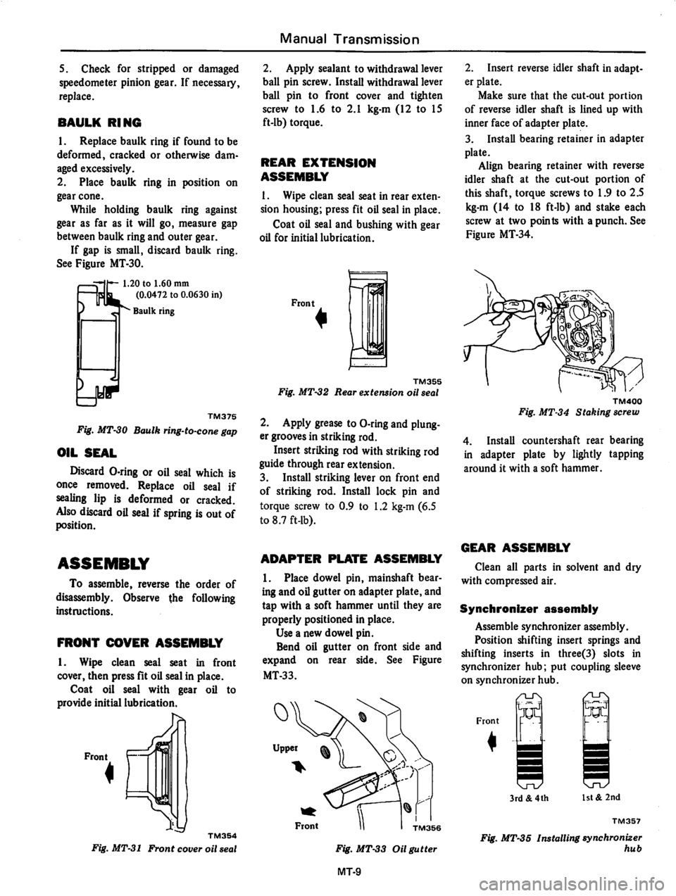 DATSUN 810 1978 Service Manual DATSUN 810 1978 Service Manual