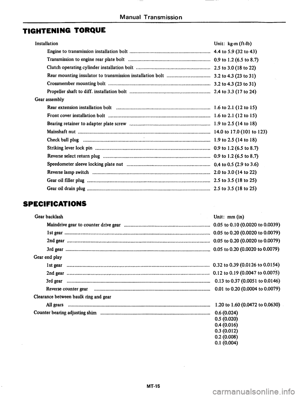 DATSUN 810 1978 Service Manual DATSUN 810 1978 Service Manual