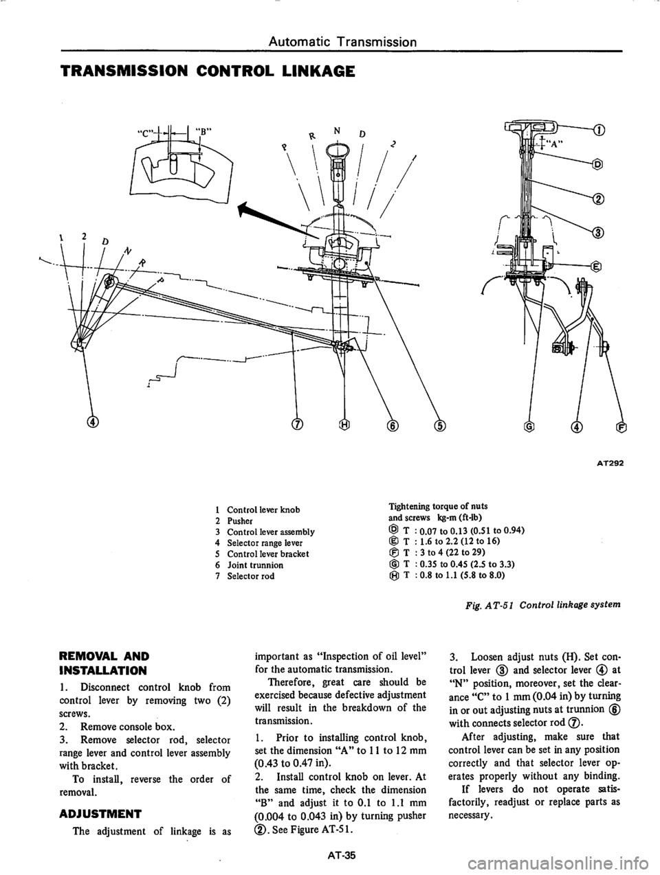 DATSUN 810 1978 Service Manual DATSUN 810 1978 Service Manual
