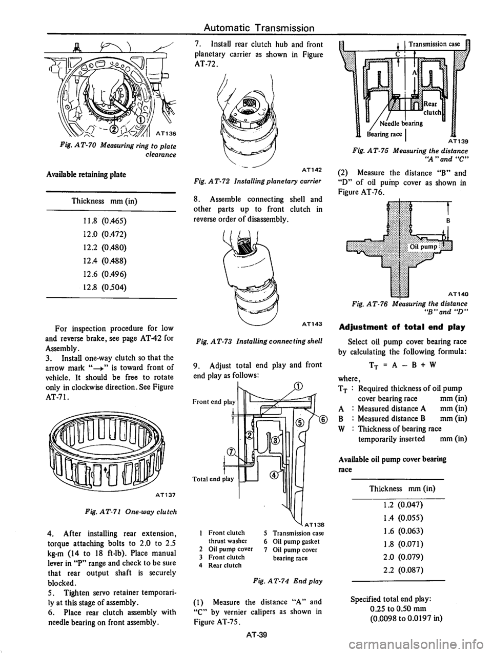 DATSUN 810 1978 Service Manual DATSUN 810 1978 Service Manual