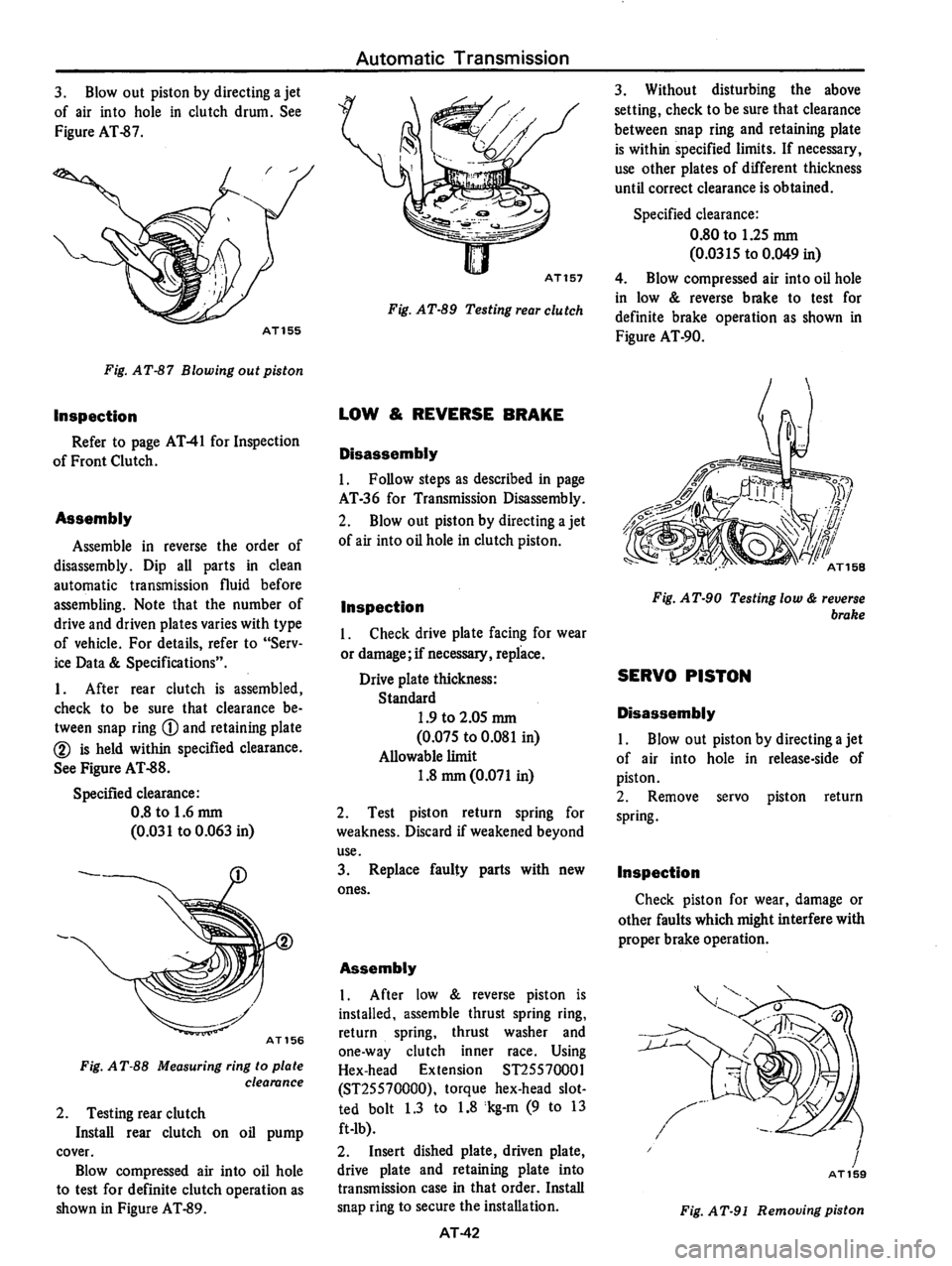 DATSUN 810 1978 Service Manual DATSUN 810 1978 Service Manual