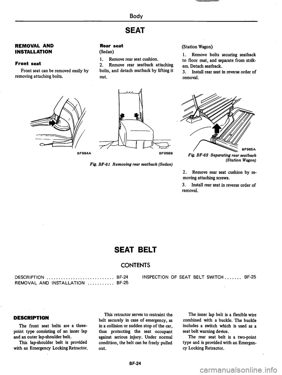 DATSUN 810 1978  Service Manual 